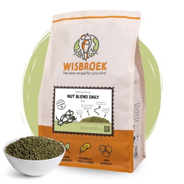 Wisbroek parrot nut blend daily small 3kg